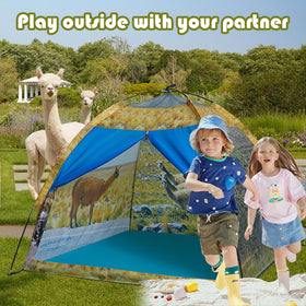 Mnagant Alpaca Tent spacious interior fits multiple children