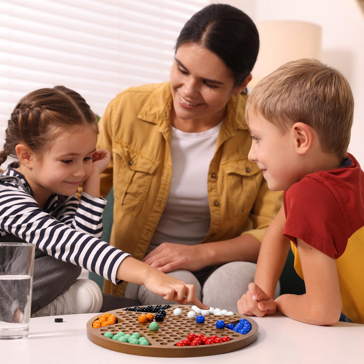 MNYUN 16mm easy-grip marbles for all ages, effortless to pick up