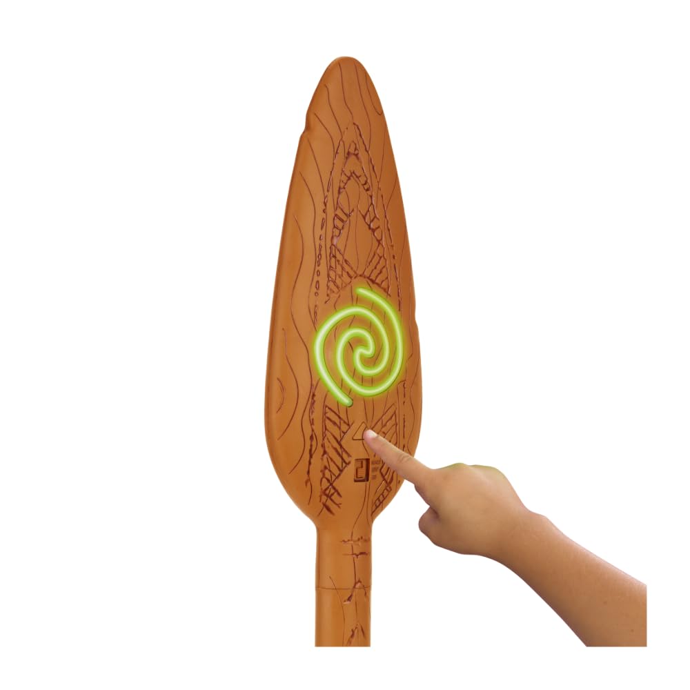 Moana Magical Oar with phrases activates movie-style dialogue moments.