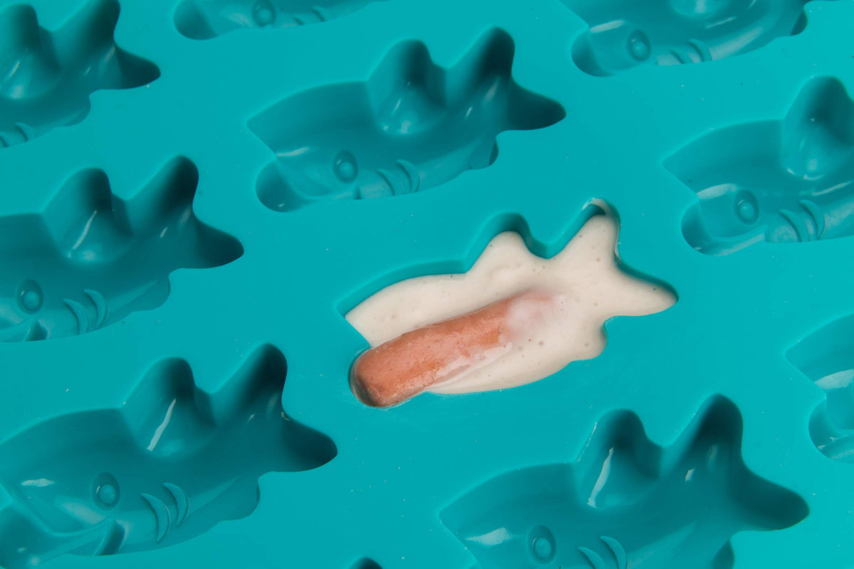MOBI Sharkbites Original bake-time aroma hints at a tasty centerpiece.