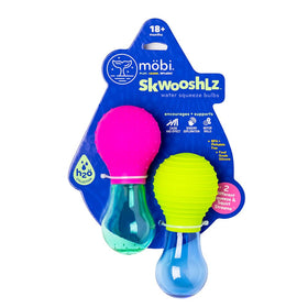 MÖBI Skwooshlz water squeeze bulbs pair for interactive bath play