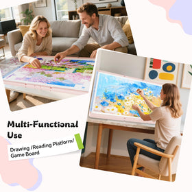 MobiPuzz lightweight and durable puzzle table for easy transport and storage