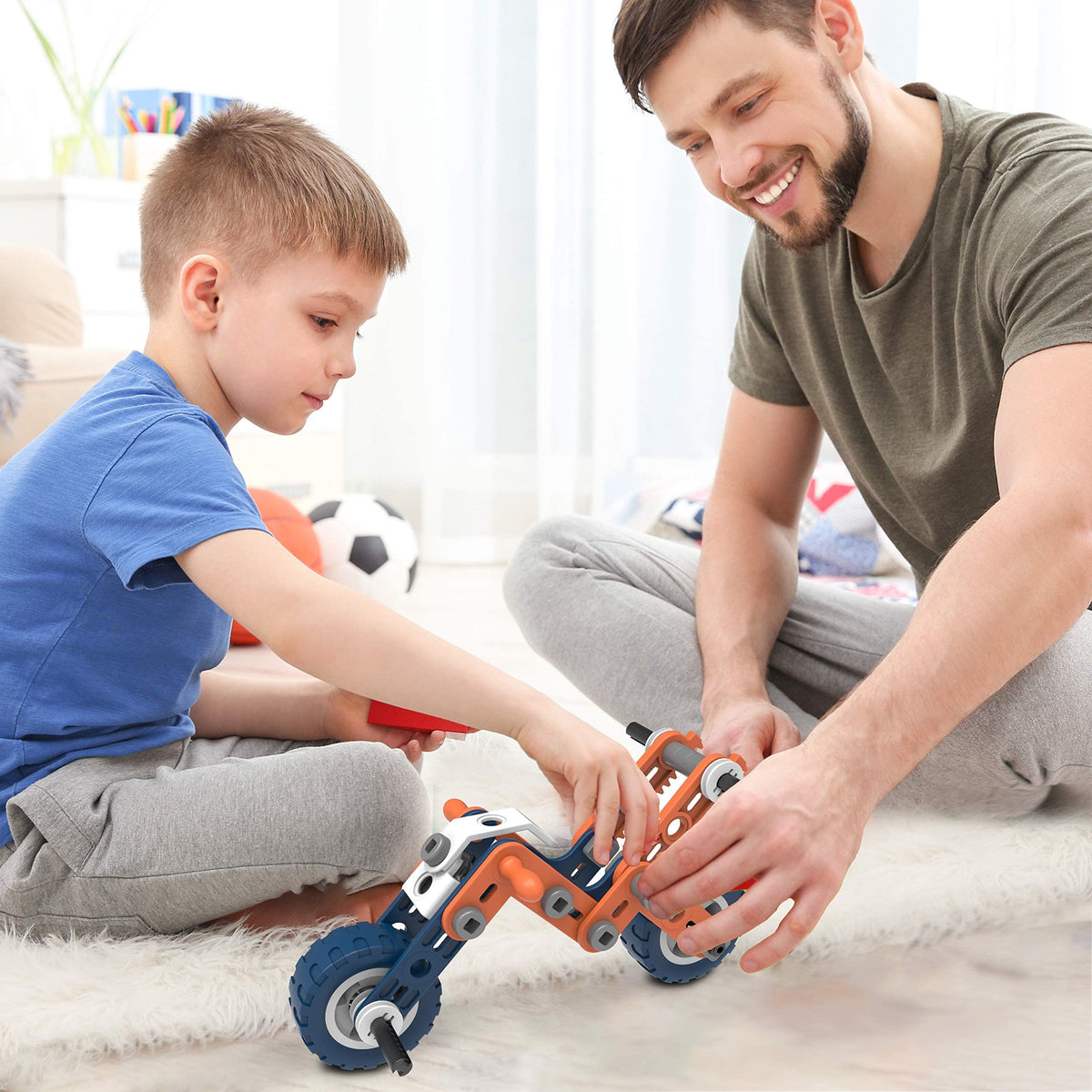 Gift box for MOBIUS 12-in-1 STEM construction kit