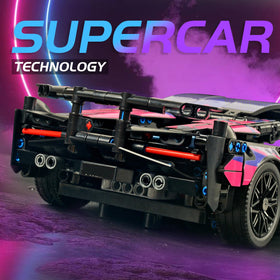 MOCBROPCS racing kit rear wing detail enhances authentic sports car aesthetics
