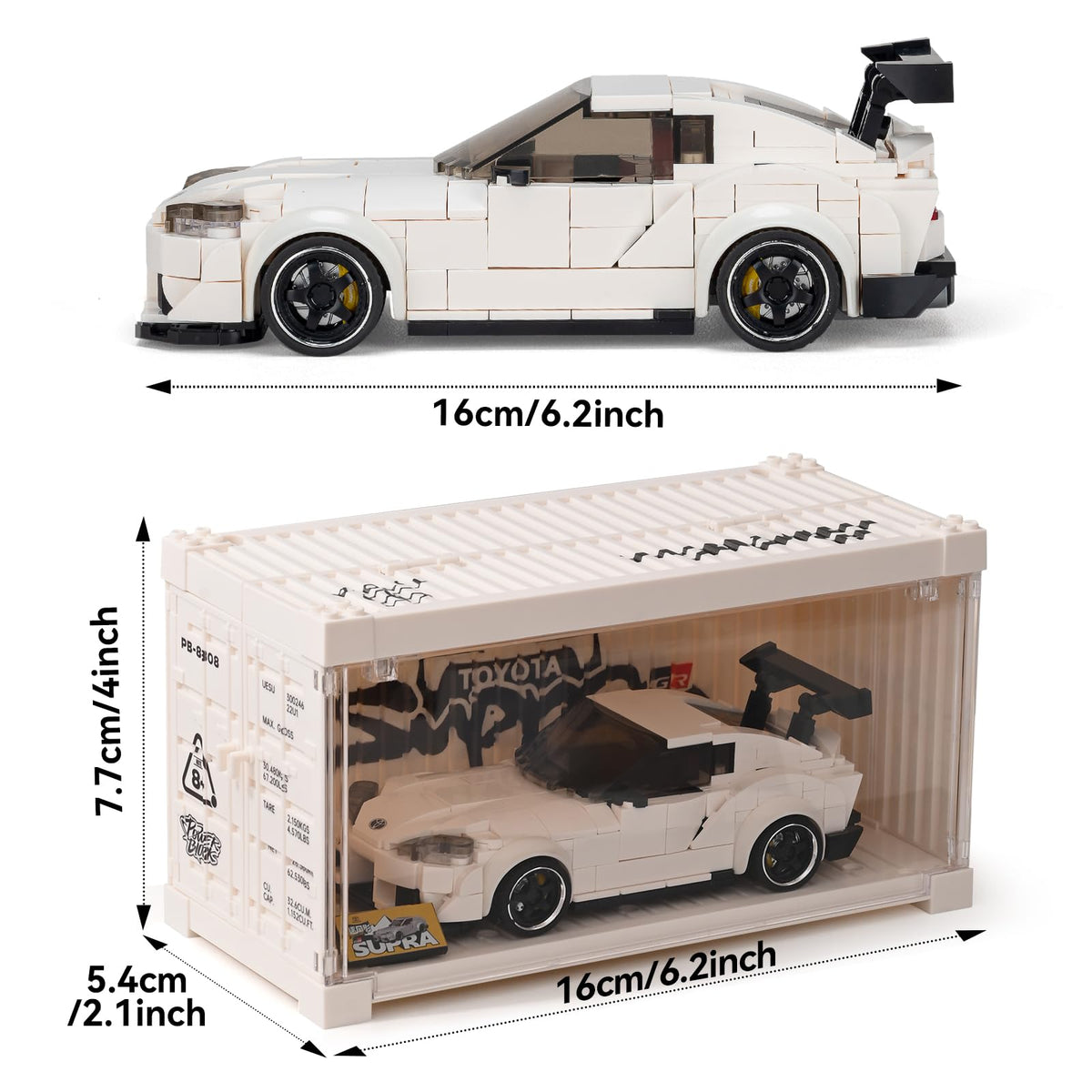 MOCBROPCS 367-piece assembly highlights authentic Toyota design details