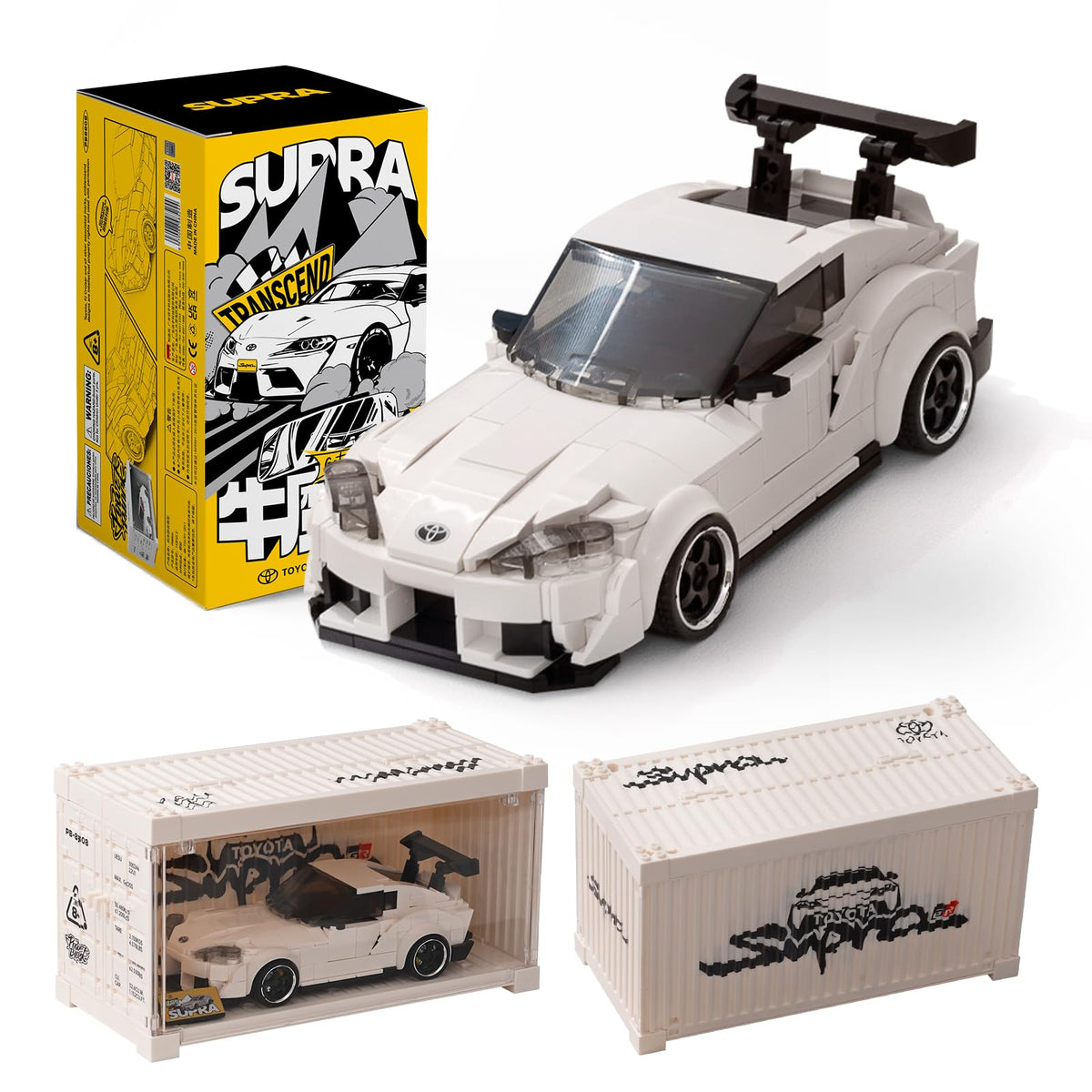MOCBROPCS Toyota Supra Bull Demon King model ready for display and collection