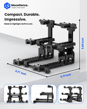 Mocellence gift-ready stand makes a thoughtful present for collectors and builders.