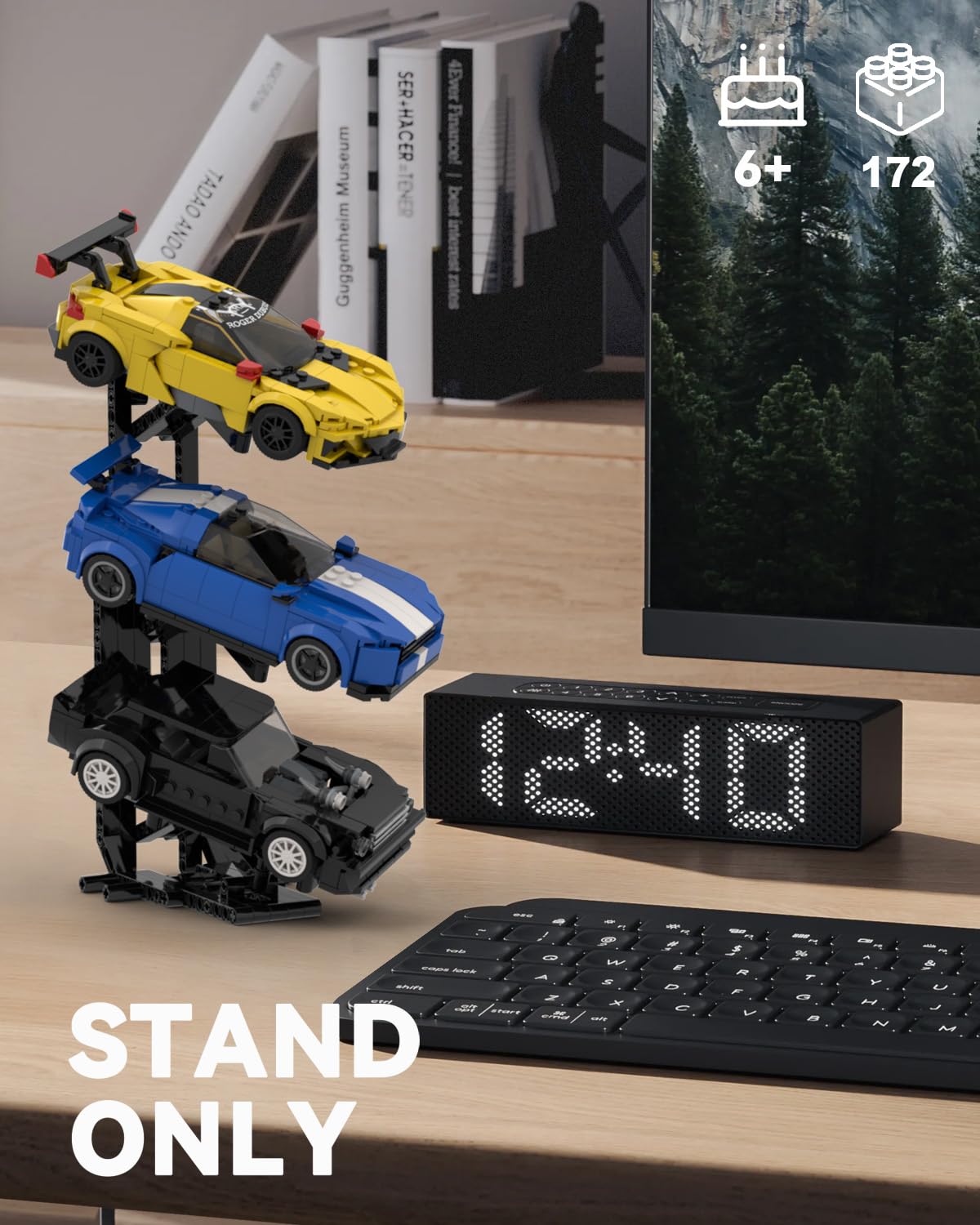 Mocellence display stand makes a thoughtful gift for Lego fans.
