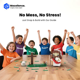 Mocellence Jesus Building Set building blocks offer hands-on construction and creativity