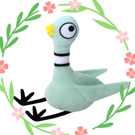 MOCHUJOM pigeon plush closeup shows soft fabric and durable stitching