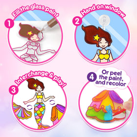 Mocoosy interchangeable princess figures enable endless mix-and-match outfits.