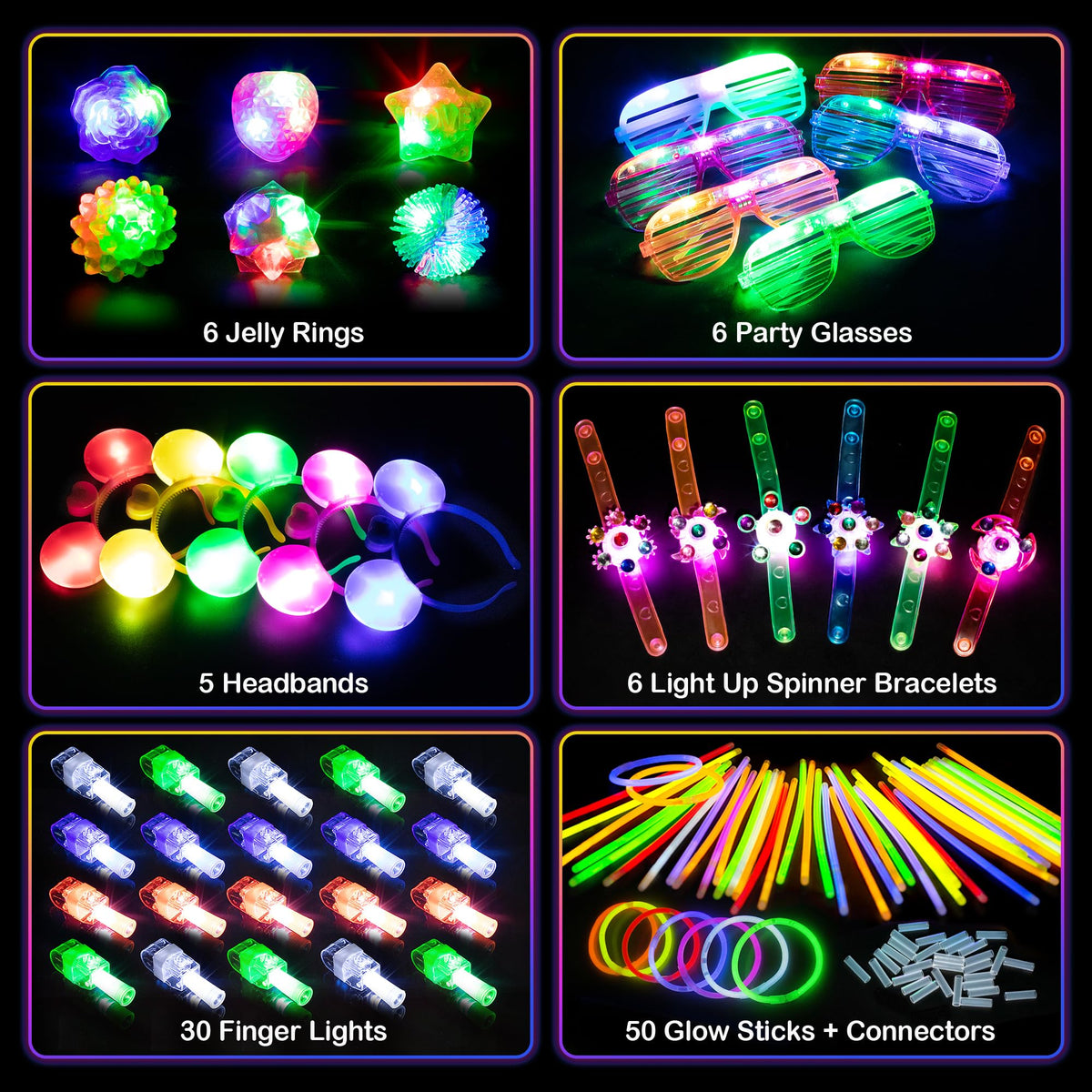 Mocoosy LED finger lights provide hands-free glow for events.