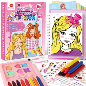 Mocoosy makeup art kit cover showing portable, creative activity for kids