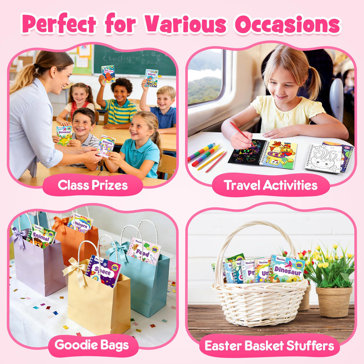 Mocoosy safe, non-toxic materials keep craft time clean and worry-free.