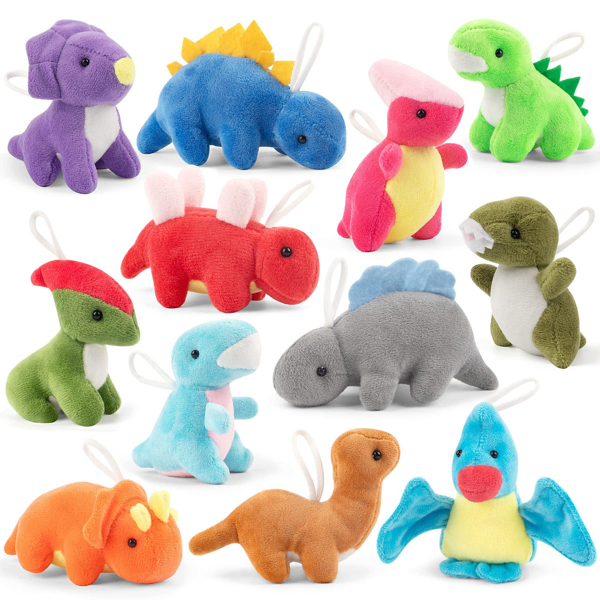 Mocoosy small dinosaur plush T‑Rex with soft texture, perfect for cuddles