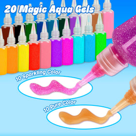 Mocoosy stirring rod and colander for easy crafting