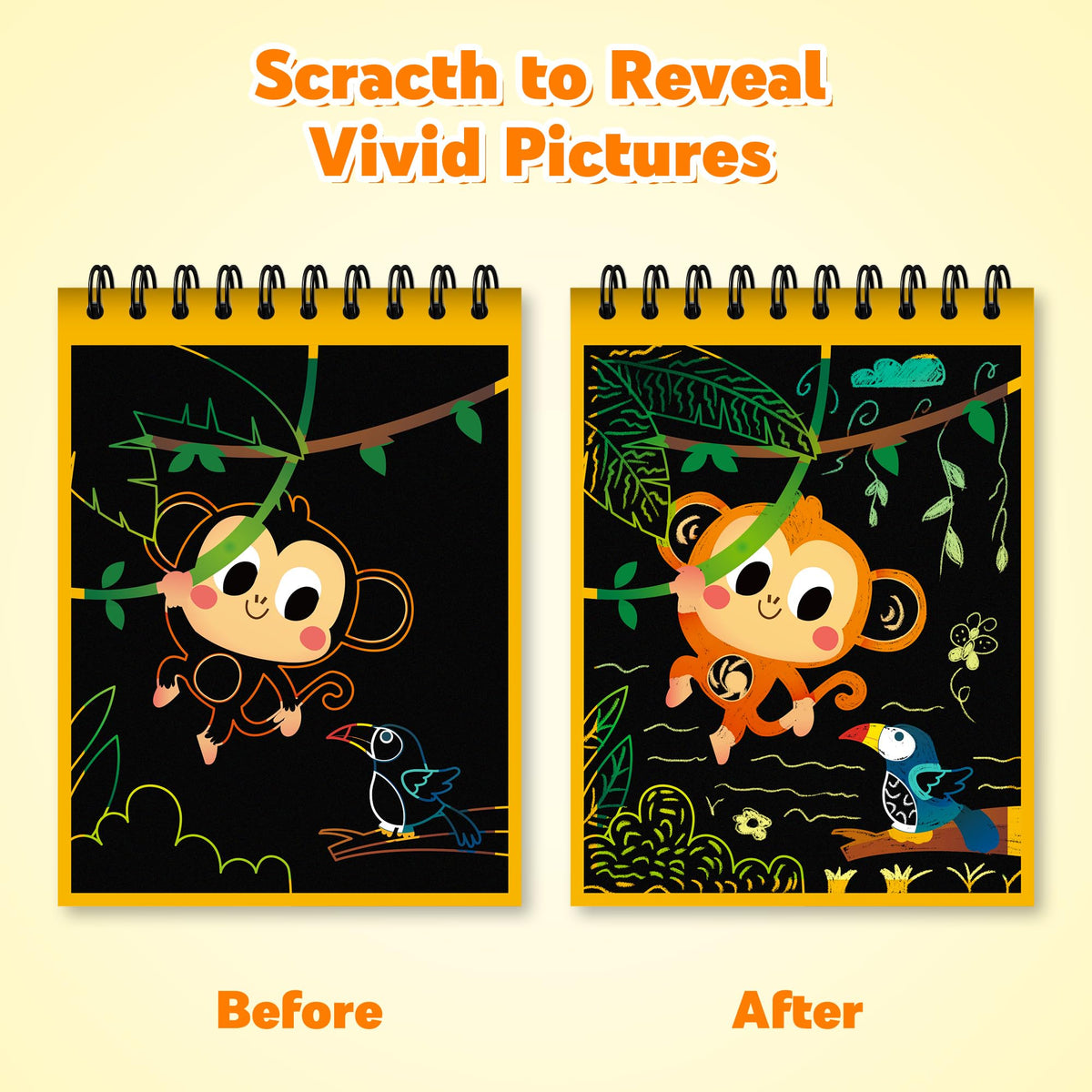 Mocoosy tear-resistant scratch paper supports durable art exploration