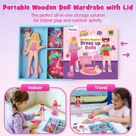 Mocoosy travel-friendly dress-up set ideal for cars and planes