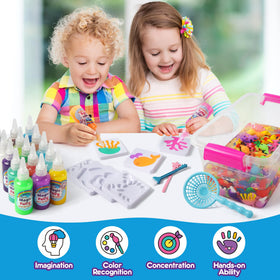 Squishy-making tools and brushes for crafting water creatures