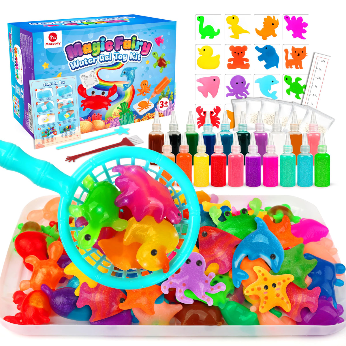 Mocoosy Water Elf Kit molds collection for imaginative play