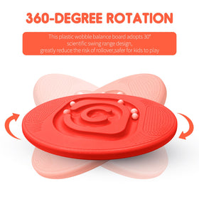 MOCUTEEN balance board supports up to 110 lbs for growing kids