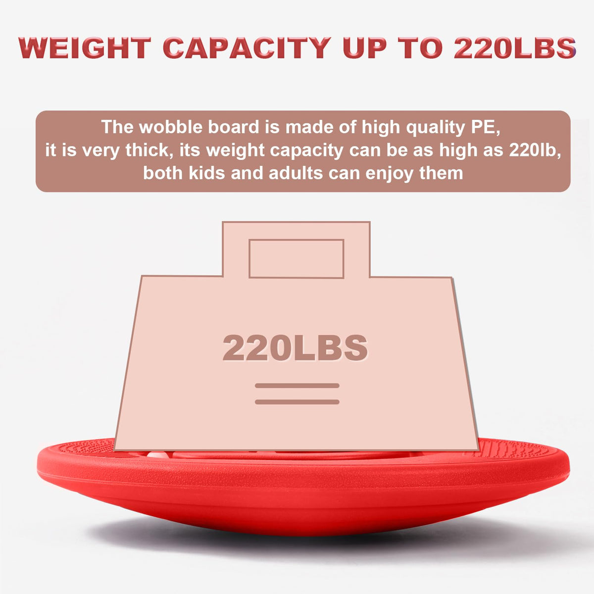 MOCUTEEN balance board suitable for home or classroom use