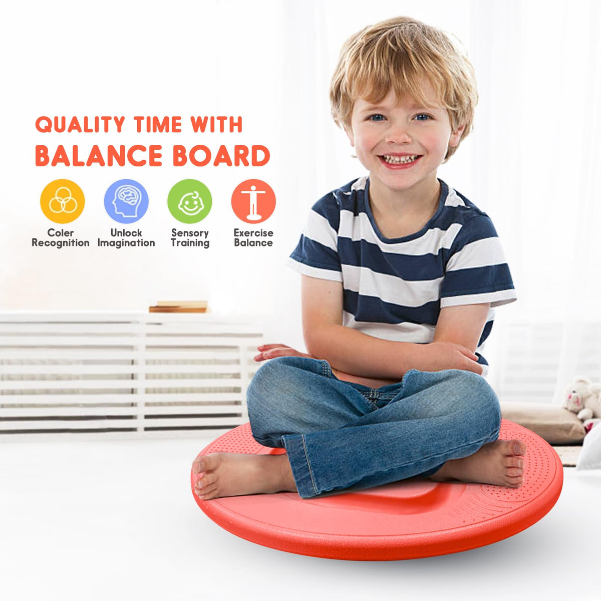 MOCUTEEN balance board maze extra-thick safe PE material designed for durable play