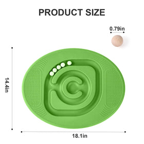MOCUTEEN Kids Maze Balance Board ball-maze challenges balance and motor skills