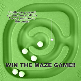 MOCUTEEN Kids Maze Balance Board maze feature builds patience and coordination