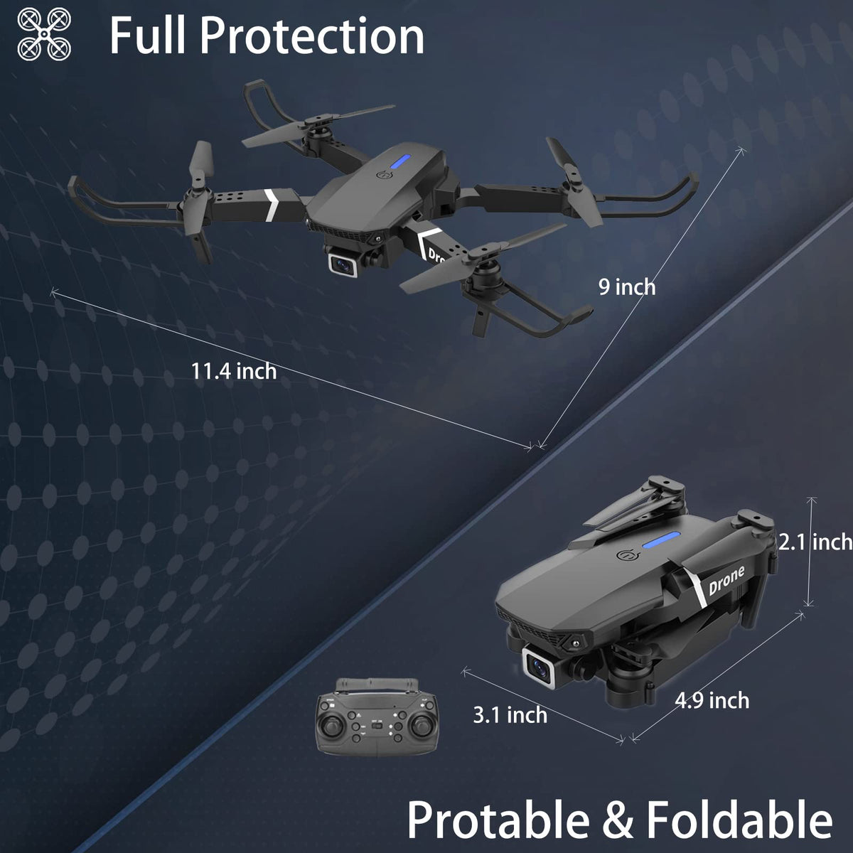 MOCVOO drone app live video streams footage directly to your phone