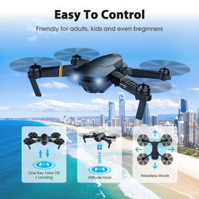 MOCVOO drone with 1080P camera for sharp, shareable moments.