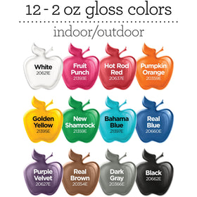 Mod Podge Gloss included in the kit for decoupage and protective finishing