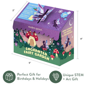 Enchanted Fairy Garden seeds create a whimsical growing project for kids.