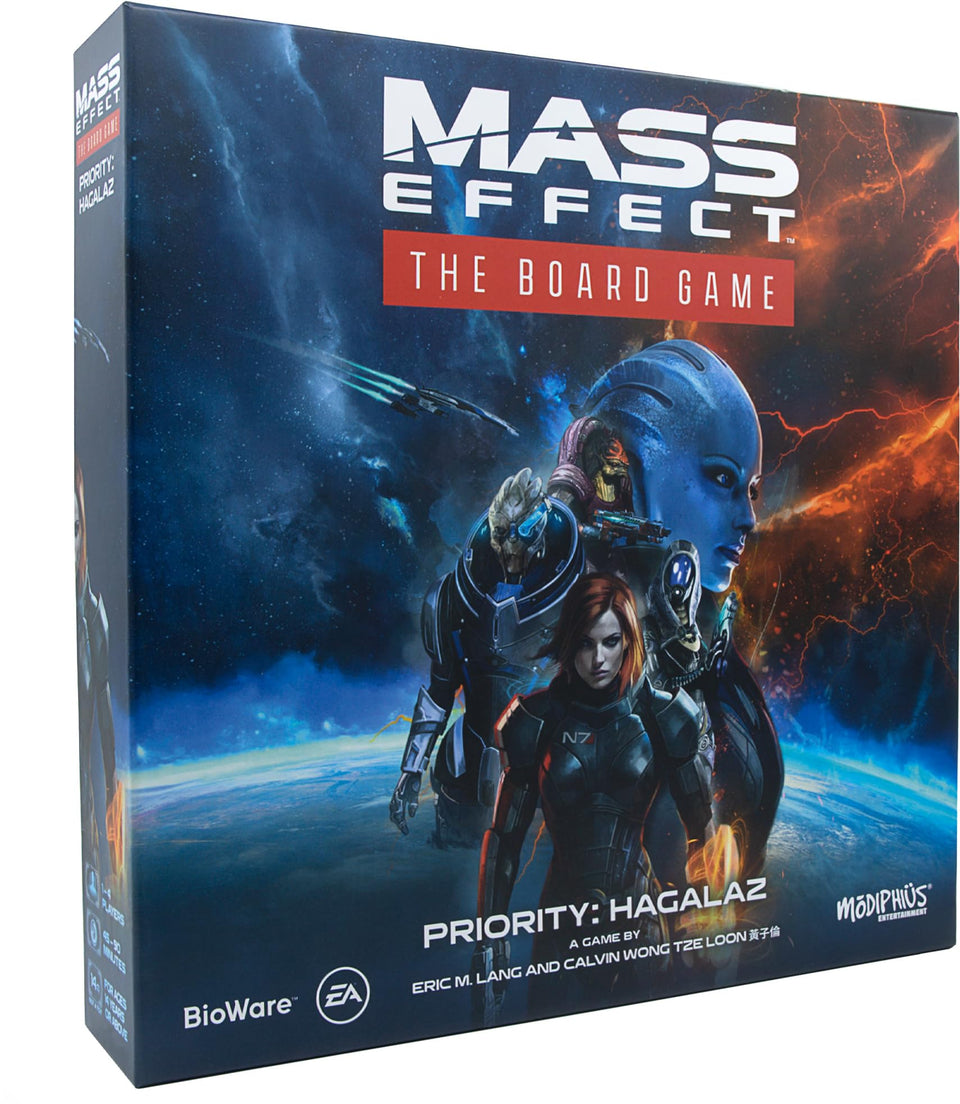 Modiphius Mass Effect Priority Hagalaz cover art, immersive cooperative adventure