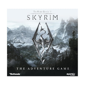 Modiphius Skyrim The Adventure Game cover art inviting immersive cooperative quests