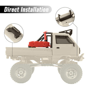 ModRax KT24 ABS body with nylon accessories for durability