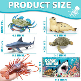 MOEAWS educational booklet guides kids through sea life concepts.