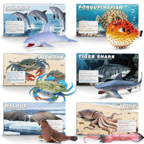 MOEAWS underwater diorama figures spark storytelling and pretend play.