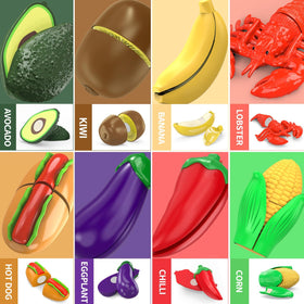 MOEAWS includes utensils and plates for cooperative family play.