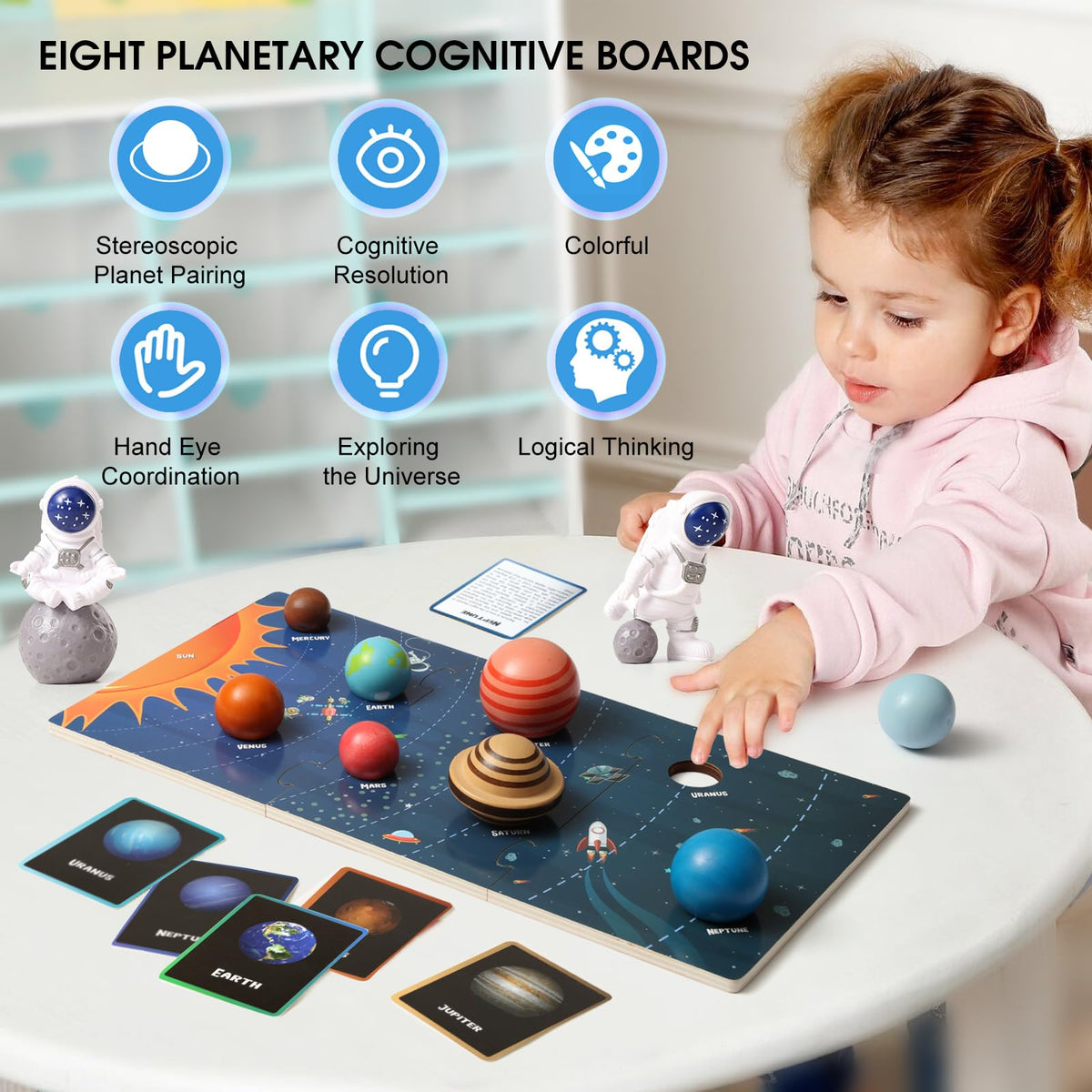 MOHLTIAPD colorful planet pieces spark imagination and cognitive development