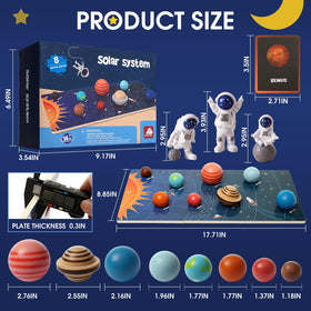 MOHLTIAPD planets spheres for easy grasp and visual astronomy learning