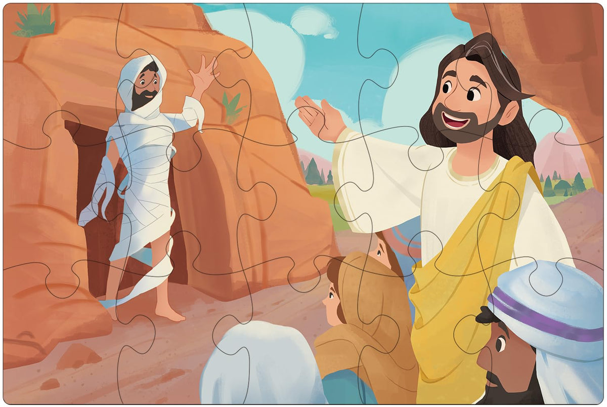 MoinKidz Bible Puzzles: Gift-ready packaging ideal for baptisms, Easter, or Christmas