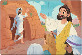 MoinKidz Bible Puzzles: Gift-ready packaging ideal for baptisms, Easter, or Christmas