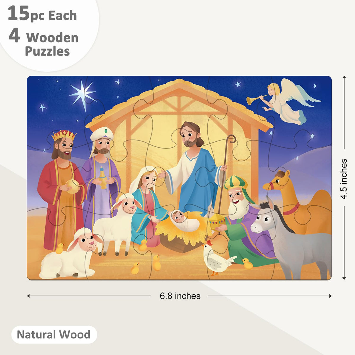 Gift-ready packaging for MoinKidz Bible puzzles for celebrations