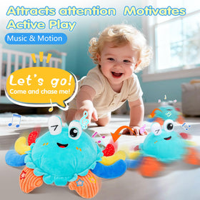 MOISTAR soft plush baby toy in vibrant colors for cozy cuddles.