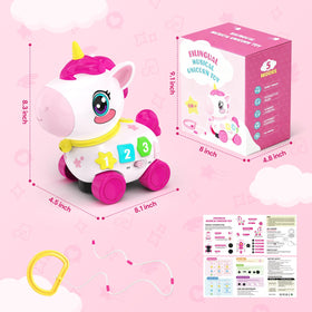 MOISTAR unicorn musical toy makes a delightful first birthday gift