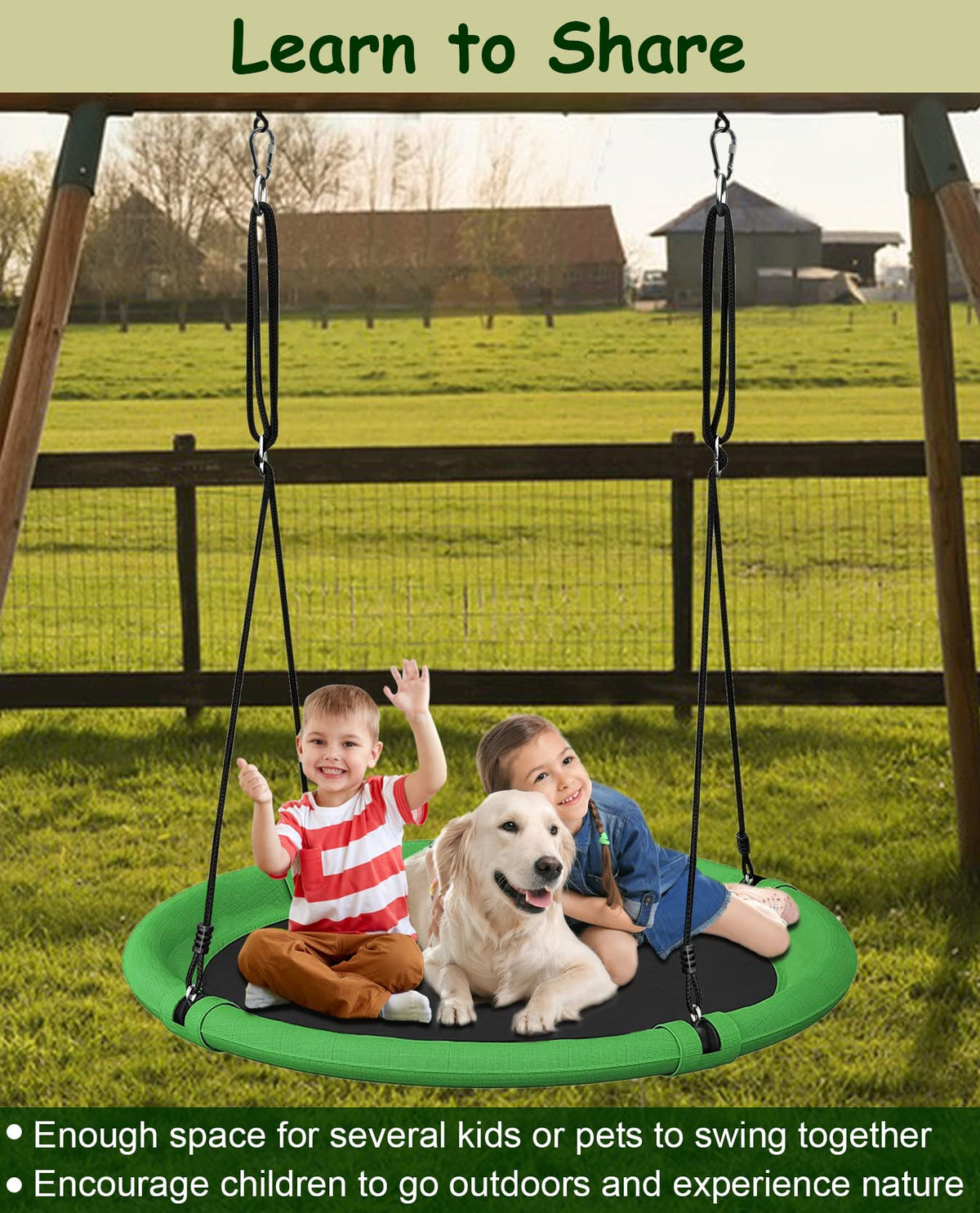 Mokeyder 700 lbs load capacity supports kids and adults safely.