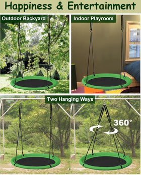 Mokeyder sturdy metal frame and carabiners ensure secure hanging.
