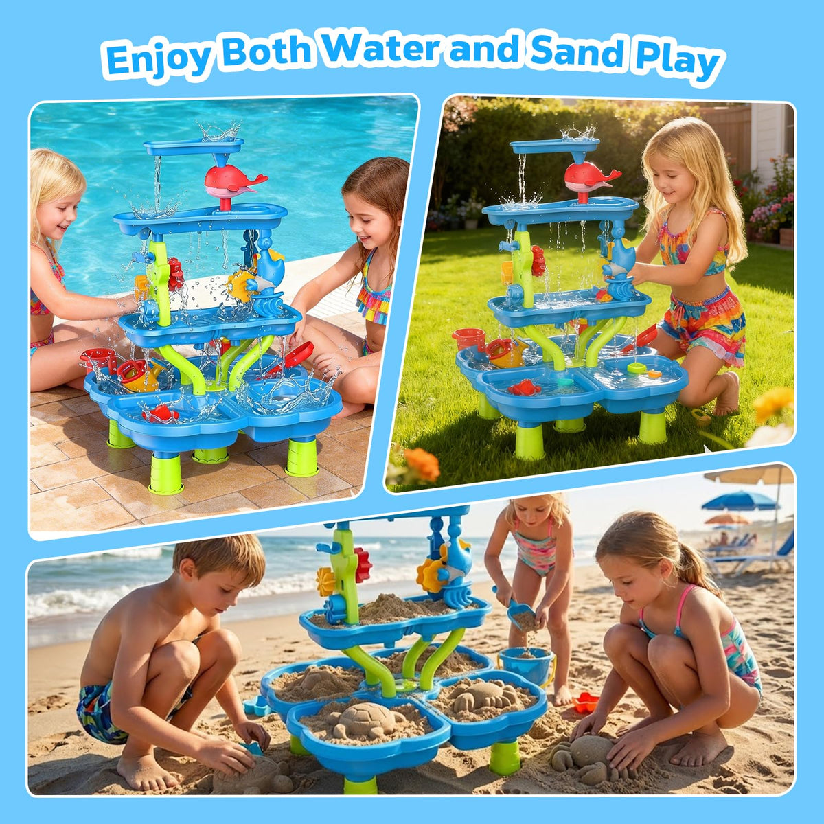 MoKo durable CPC-certified plastic ensures safe outdoor fun.