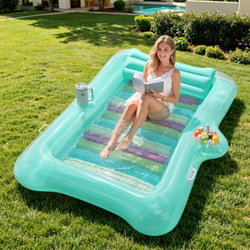 MoKo pool float 82x50 large lounger offering spacious water relaxation.